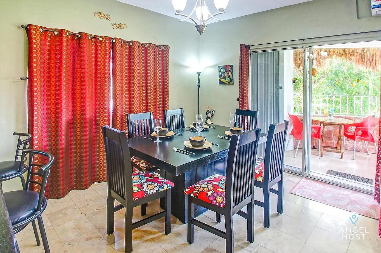 Apartment Rosa Blanca Condo In Playacar With Golf Course View!