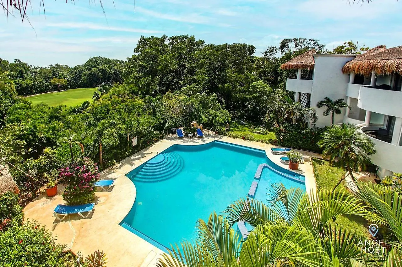 Rosa Blanca Condo In Playacar With Golf Course View! Mexico
