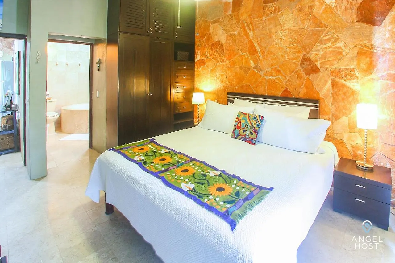 Apartment Rosa Blanca Condo In Playacar With Golf Course View!