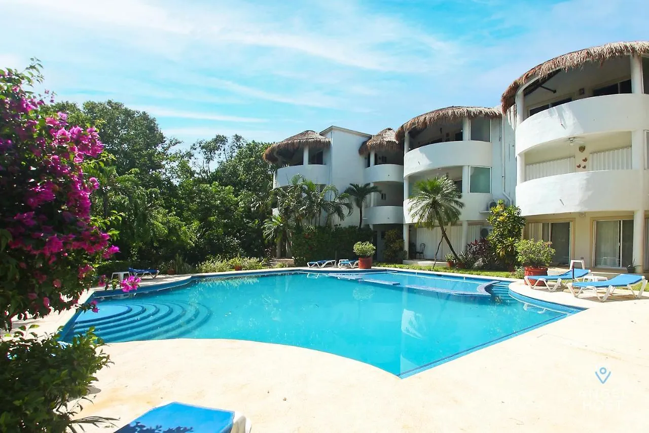Rosa Blanca Condo In Playacar With Golf Course View! 0*, Riviera Maya Mexico
